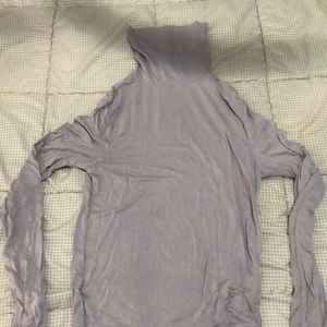 Beautiful soft lavender turtle neck